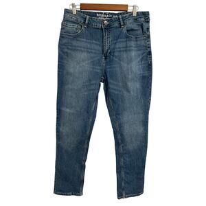 Roebuck & Co. Men's Slim 34X30 Straight Leg Denim Jeans Cowboy Ranch Workwear